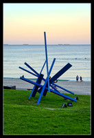 Sculpture by the Sea at Cottesloe Beach.