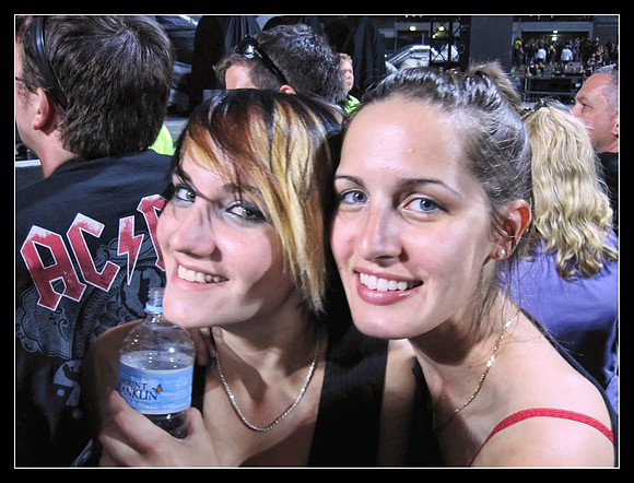 Heather and Sarah