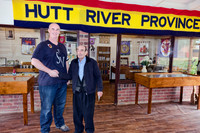 Me with Prince Leonard of the Principality of Hutt River