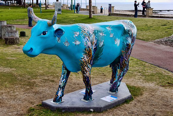One of the entries in the Margaret River CowParade in 2010.