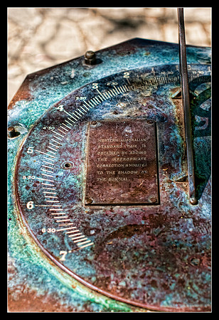 A sundial at the University of Western Australia.