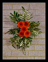 The flowers were in memory of the Rt Revd Ben Wright, and were prepared by Mrs Joyce Brooks.