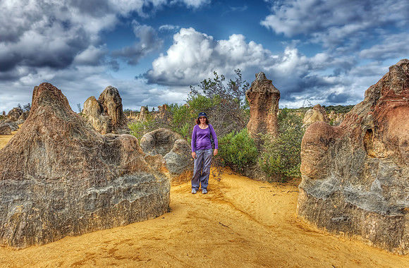 Rosemary at The Pinnacles