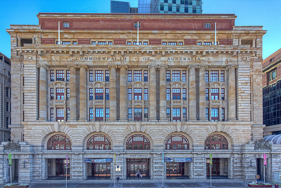 The old General Post Office (GPO) in Forrest Place