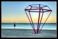 Sculpture by the Sea at Cottesloe Beach.