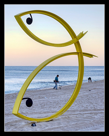 Sculpture by the Sea at Cottesloe Beach.