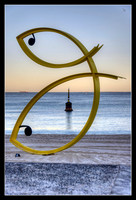 Sculpture by the Sea at Cottesloe Beach.
