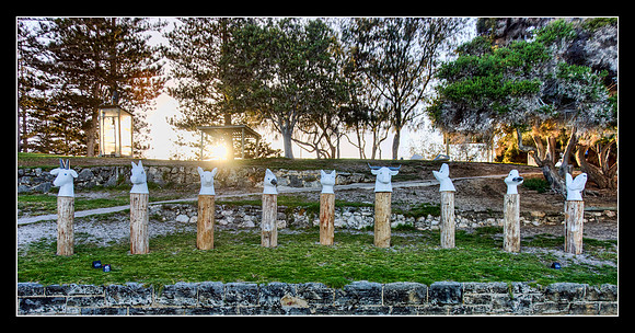 Sculpture by the Sea at Cottesloe Beach.