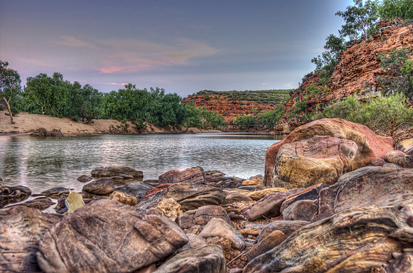 Murchison River at Ross Graham.