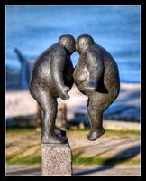 Sculpture by the Sea at Cottesloe Beach.