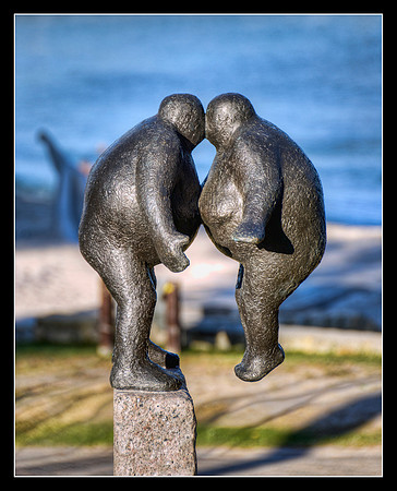 Sculpture by the Sea at Cottesloe Beach.
